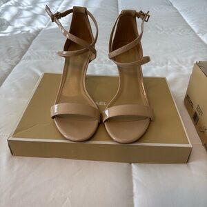 Michael Kors Nude Heels - Size 6.5 WORN ONCE!
